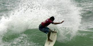 Andreas Eduardo estréia com vitória no SuperSurf