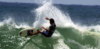 Andreas Eduardo é eliminado na Prainha (RJ)