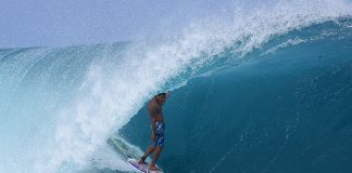 Paulino entocado no Tahiti